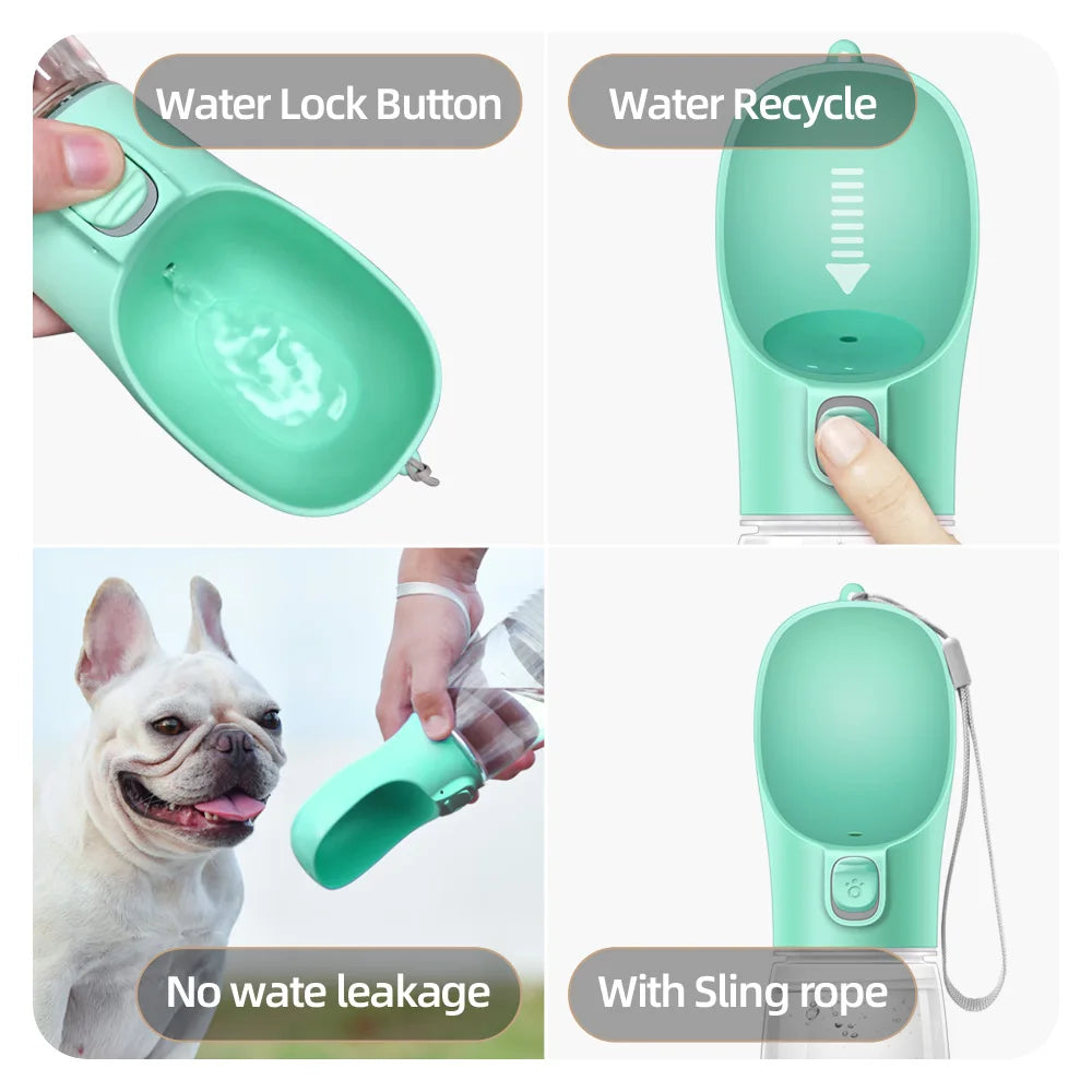 Outdoor Pet Water Bottle – For Dogs & Cats