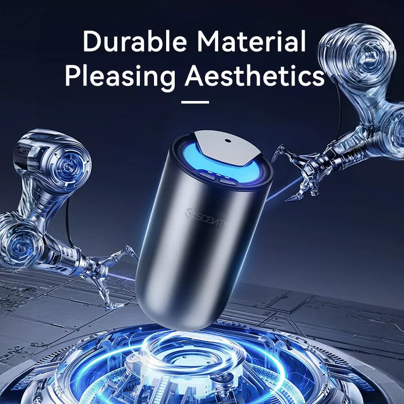 Portable Car Aroma Diffuser โ USB, Waterless, Essential Oils