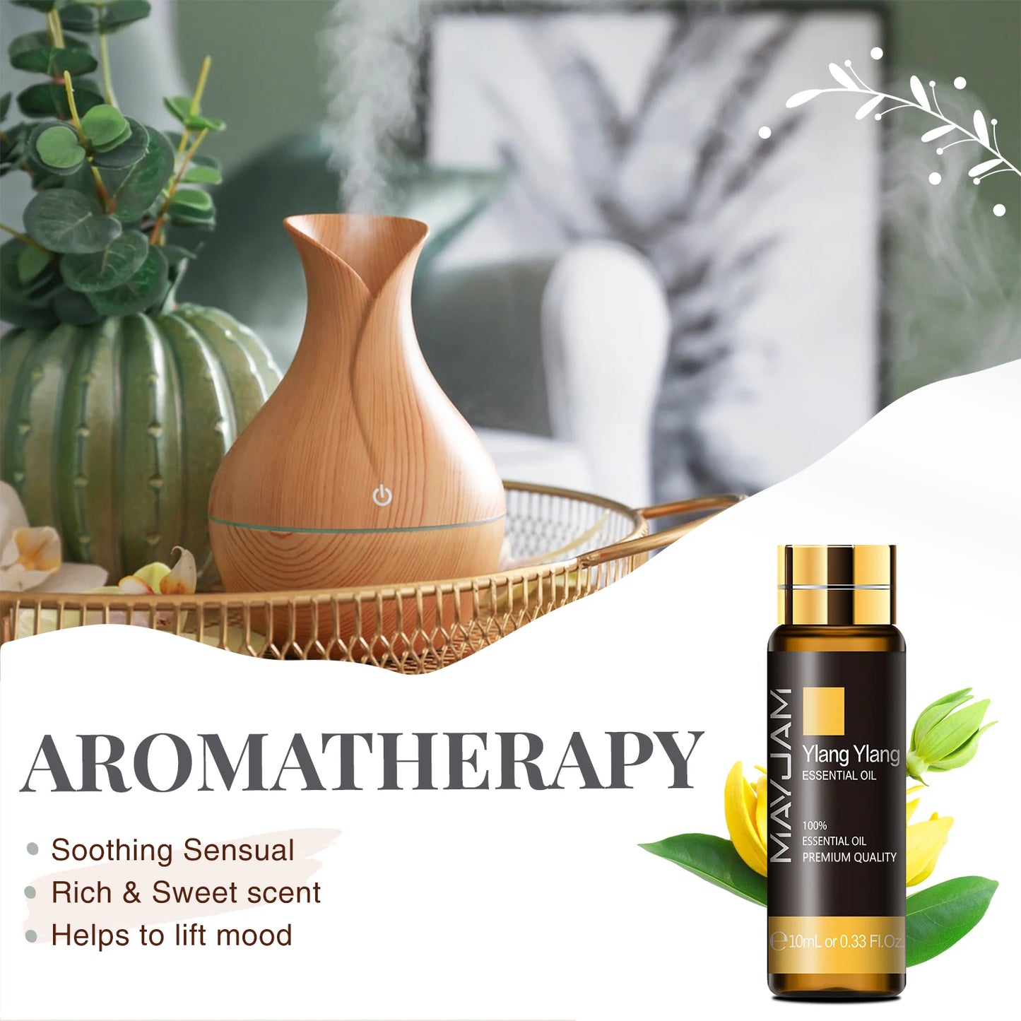 10ML Lavender Essential Oil Massage Diffuser Tea Tree Aroma Oil
