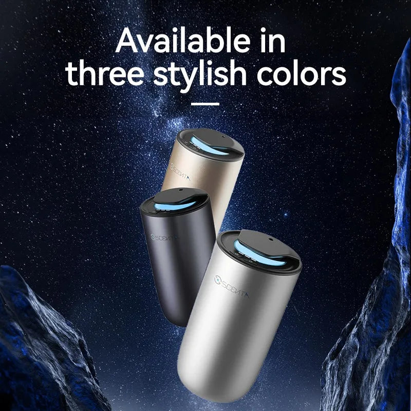 Portable Car Aroma Diffuser โ USB, Waterless, Essential Oils