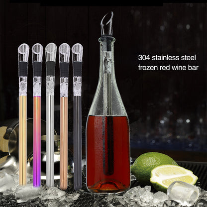 Stainless Steel Wine Chilling Rod for Bottles