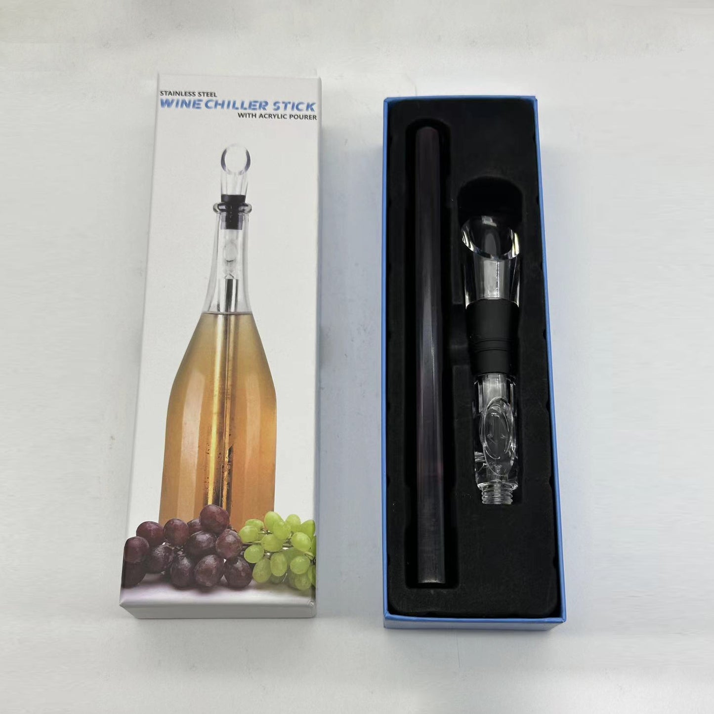 Stainless Steel Wine Chilling Rod for Bottles