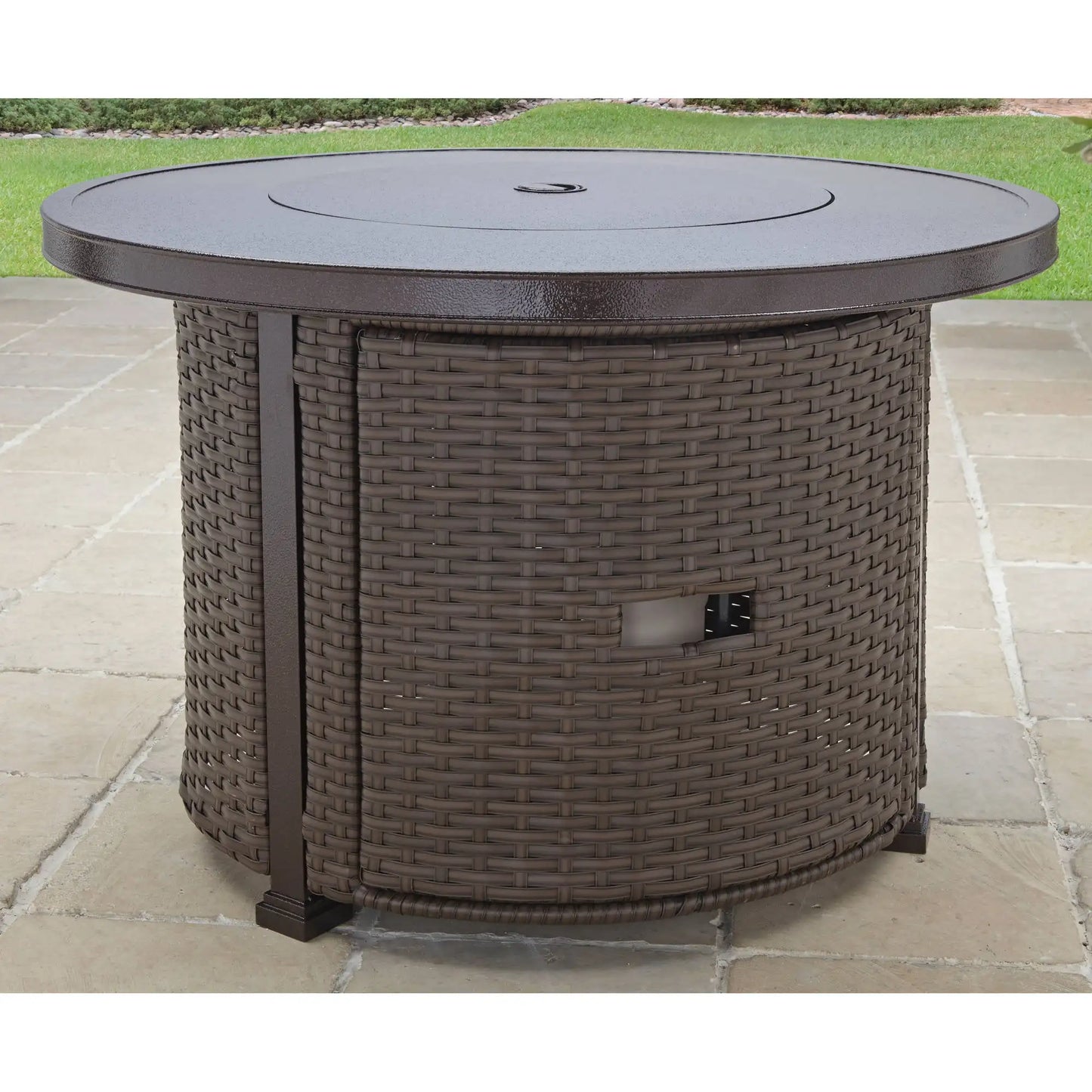 50,000 BTU Propane Gas Fire Pit Table with Glass Beads