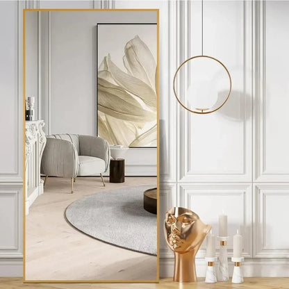 Bedroom Hanging Standing or Leaning Wall-Mounted Mirror