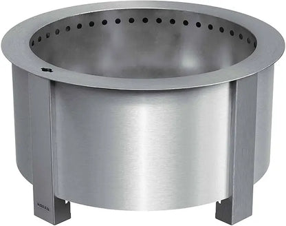 Breeo Smokeless FIrePit (X Series 24, Stainless Steel)