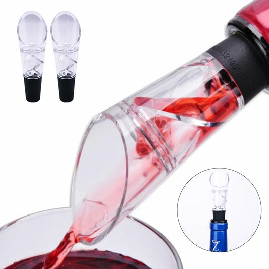 WineFlow: Portable Red Wine Aerator Pourer Set
