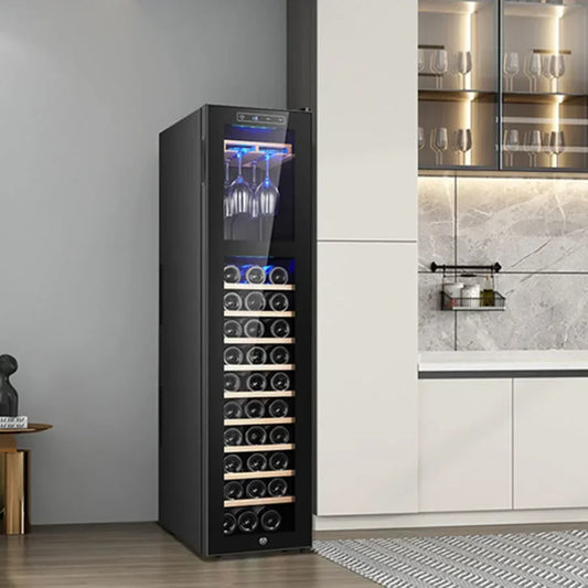 Narrow Wine Cabinet: Decorative Cooler