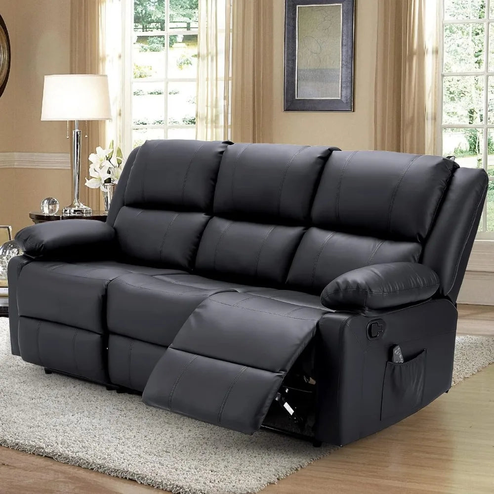 Massage Function Recliner Sofa