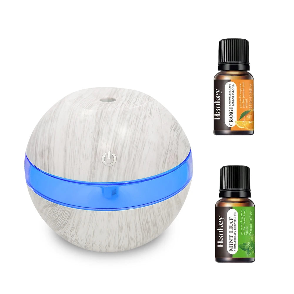 500ml Ultrasonic Oil Diffuser – LED Lights & Remote Control