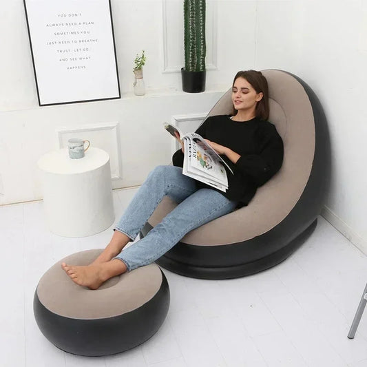 Inflatable Leisure Bean Bag Sofa Lazy Couch Bag Chair