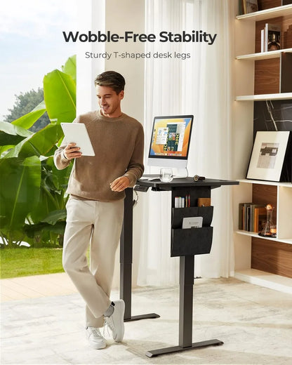 Adjustable Electric Standing Desk: 48x24 Inch