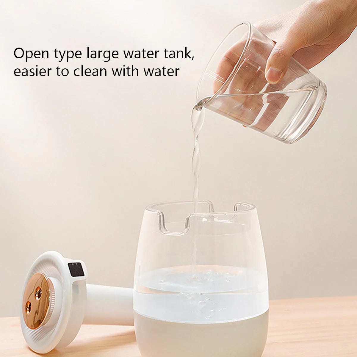 1.3L Double Spray Aroma Humidifier – Cool Mist & Oil Diffuser