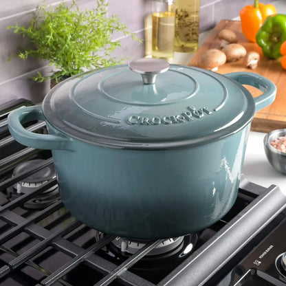 7-Quart Enameled Cast Iron Dutch Oven