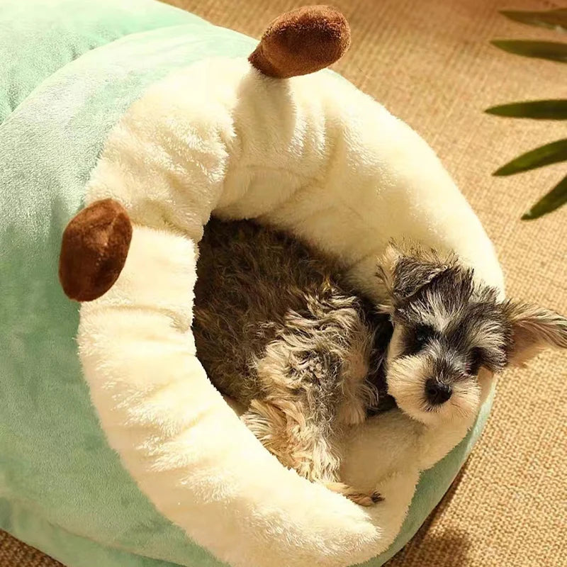 Warm Small Dog Kennel Bed Breathable Dog House - DJW Trend Furniture-Home Goods