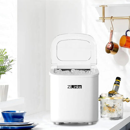 Portable Ice Maker Machine with Self-Cleaning