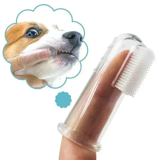 Super Soft Pet Finger Toothbrush Dog Brush Tartar Teeth Care - DJW Trend Furniture-Home Goods