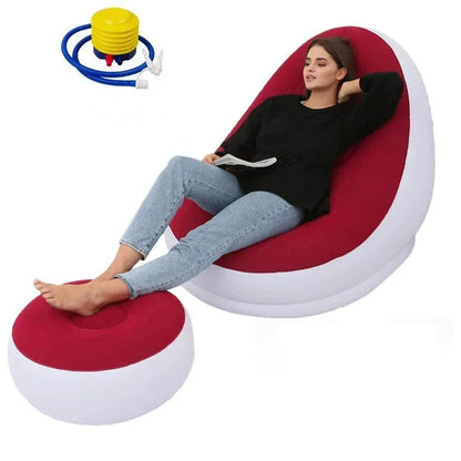 Inflatable Leisure Bean Bag Sofa Lazy Couch Bag Chair