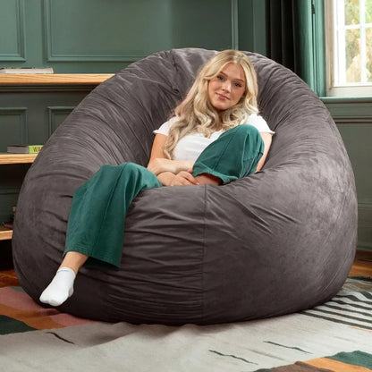 6 Foot Cocoon - Large Bean Bag Chair for Adults Living Room Sofas