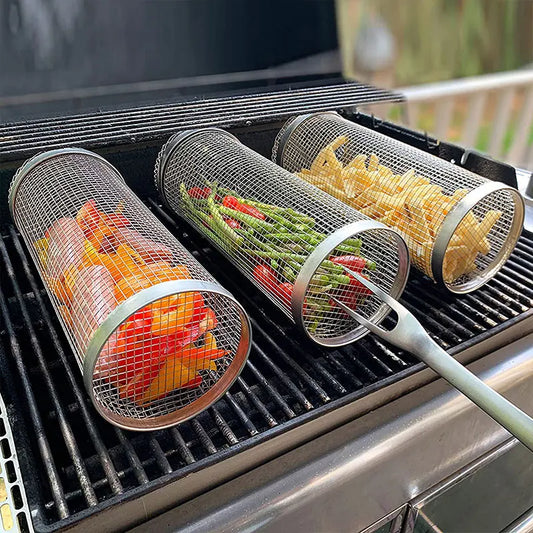 BBQ Campfire Grid Stainless Barbecue Rack