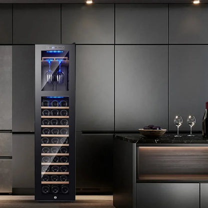 Narrow Wine Cabinet: Decorative Cooler