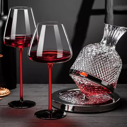 360° Rotating Crystal Decanter - 1500ml