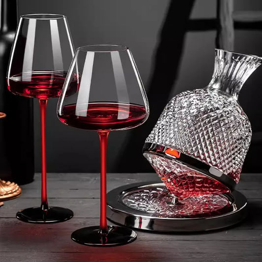 360° Rotating Crystal Decanter - 1500ml