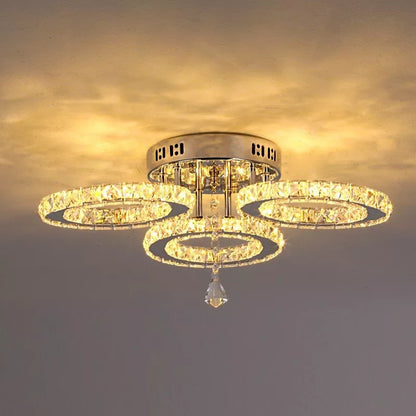 Luxe Lumina Crystal Chandelier DJW Trend Furniture-Home Goods