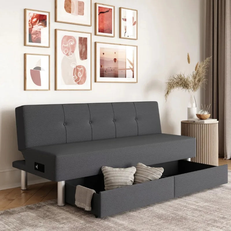 Serta Futon PowerStorage Gem DJW Trend Furniture-Home Goods