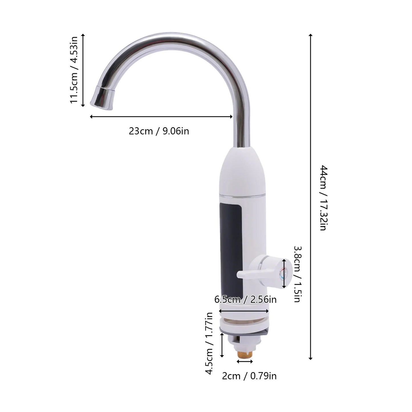 Swivel Stream Instant Smart Kitchen Faucet